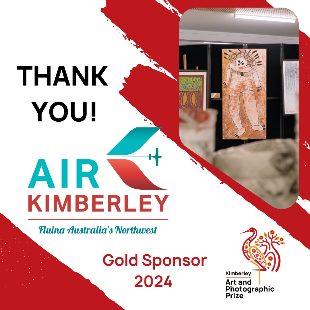 Kimberley Art & Photographic Prize Gold Sponsor!